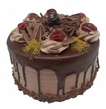 6-9 Kişilik Kakao Yoğunluklu Çikolatalı Kutlama