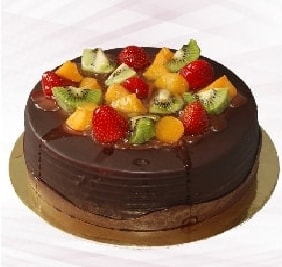 Zengin Tatlı 6-9 Kişilik Karışık Meyveli Çikolatalı Buket